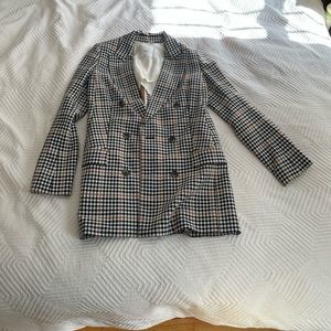 Wilfred plaid blazer